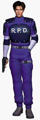 Leon in zijn Resident Evil 2 Outfit
