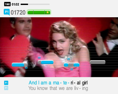 Madonna met al haar maagdelijkheid