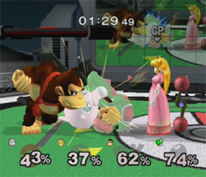 Princess Peach in Super Smash Bros. Melee