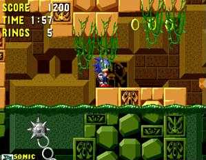  Het onderwaterlevel. Waarom gaven zijn makers niet een duikerspak aan Sonic?