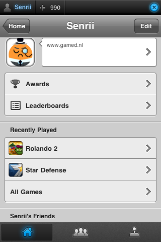 Simon heeft al een gamerscore van 990