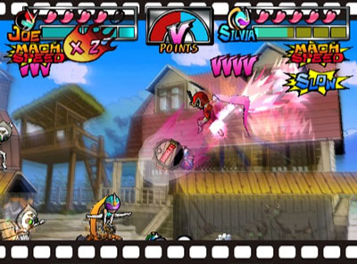 Sommige spellen, zoals Viewtiful Joe, kennen tweedimensionale gameplay, maar driedimensionale graphics