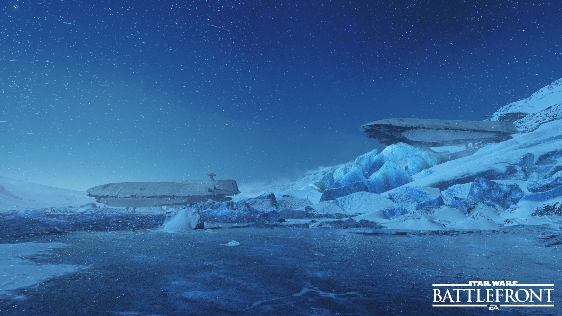 Планета хот. Звездные войны Ледяная Планета. Star Wars Hoth Night. Ледяная Планета из Звездных войн. Ледяная пустыня арт.
