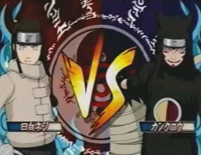 Neji vs Kankurou, een interessante match.