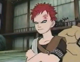 Gaara is n van de nieuwe personages.