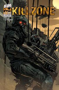 Dit is de cover van de eerste Killzone Comic.