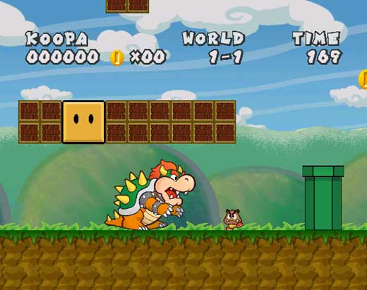 Bowser's Few Minutes of Fame.