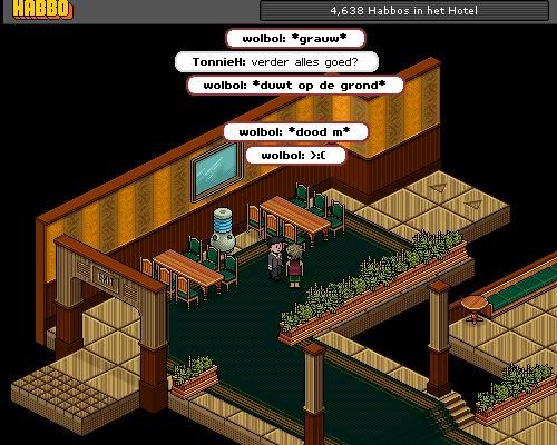 De gemiddelde Habbo bezoeker is niet erg oud.