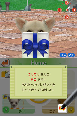 Tijdens het wandelen kan je puppy cadeautjes voor je vinden.