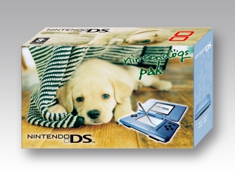 Nintendo speelt goed in op de Nintendogs hype met een speciale Nintendo DS / Nintendogs bundel voor maar 149,95