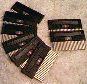De cartridges van de Magnavox Odyssey