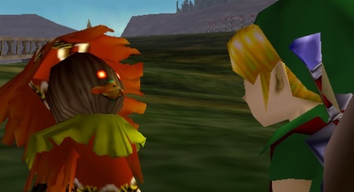 Majora's Mask: Skull Kid Met Link