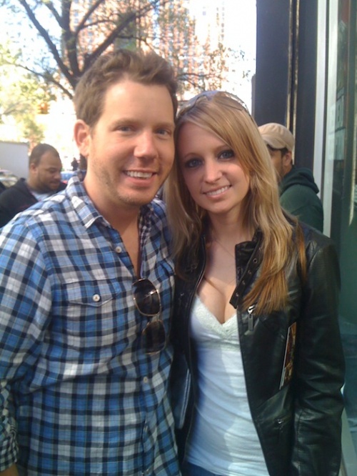 Cliff Bleszinski en Lauren Berggren