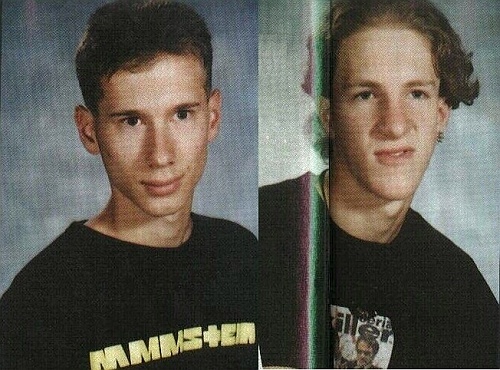 Columbine High School's Eric Harris en Dylan Klebold
