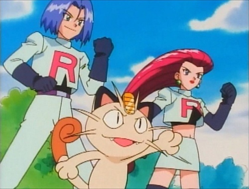 Deze drie zijn dan nog de meest competente Team Rocket leden als je kijkt naar hun videogame-collega's.