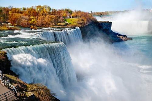 Don't try this at home, zeker niet als je bij de Niagara watervallen woont.